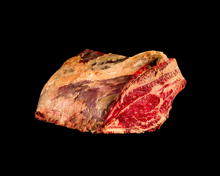 Chuleta madurada de vaca salvaje raza Betizu
