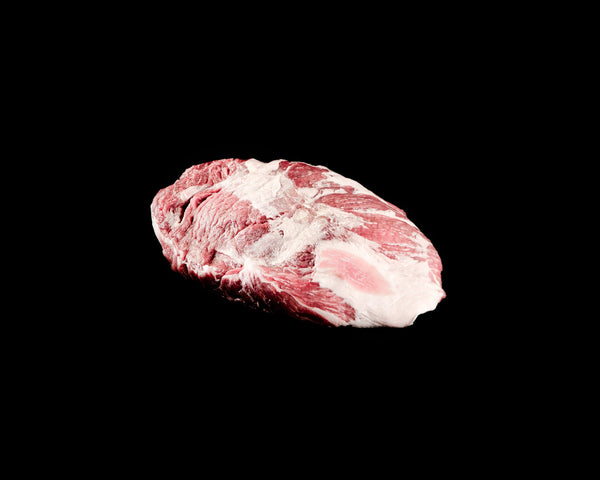 Presa de cerdo de caserío, pieza infiltrada para brasa