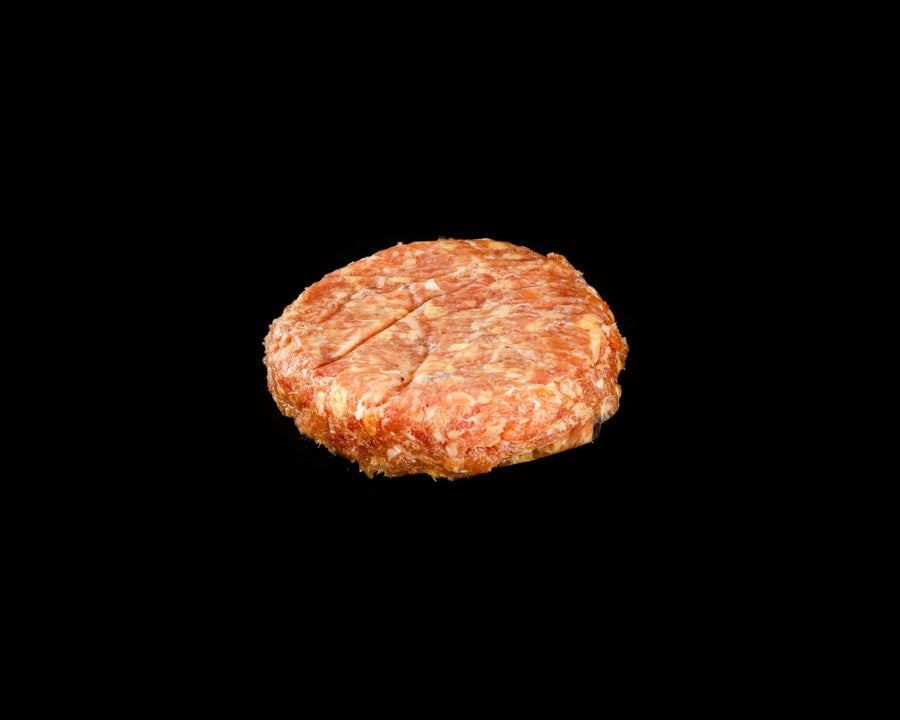 Hamburguesas de pollo de caserío elaboradas en carnicería