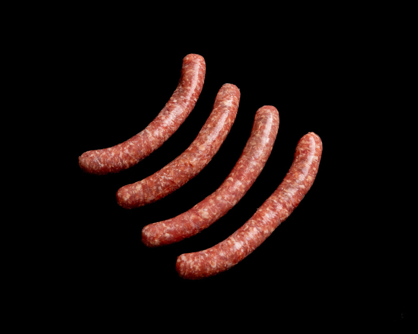 Salchichas de carne madurada de vaca salvaje Betizu